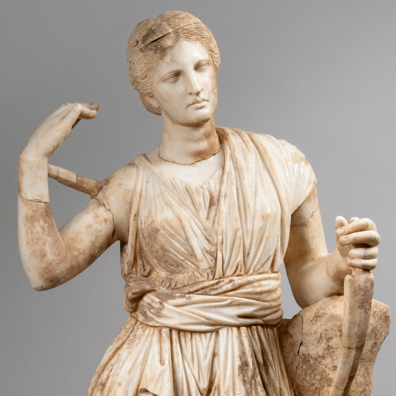Μαρμάρινο άγαλμα Αρτέμιδος, ρωμαϊκό αντίγραφο ενός πρωτότυπου έργου του 4ου αι. π.Χ.